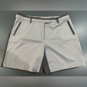Lady Hagen impressionist Gray Two Tone Color block shorts Outdoor, golf